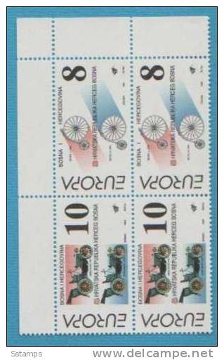 A-136   1994  BOSNIA MOSTAR   KROATISCHE POST  Europa Cept    NEVER HINGED - 1994