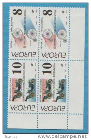 A-136   1994  BOSNIA MOSTAR   KROATISCHE POST  Europa Cept    NEVER HINGED - 1994