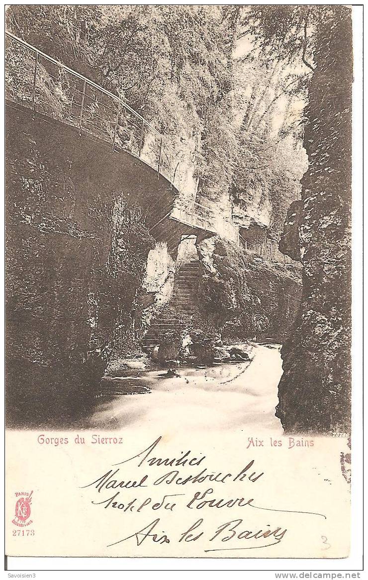 Gorges Du SIERROZ - Gresy Sur Aix