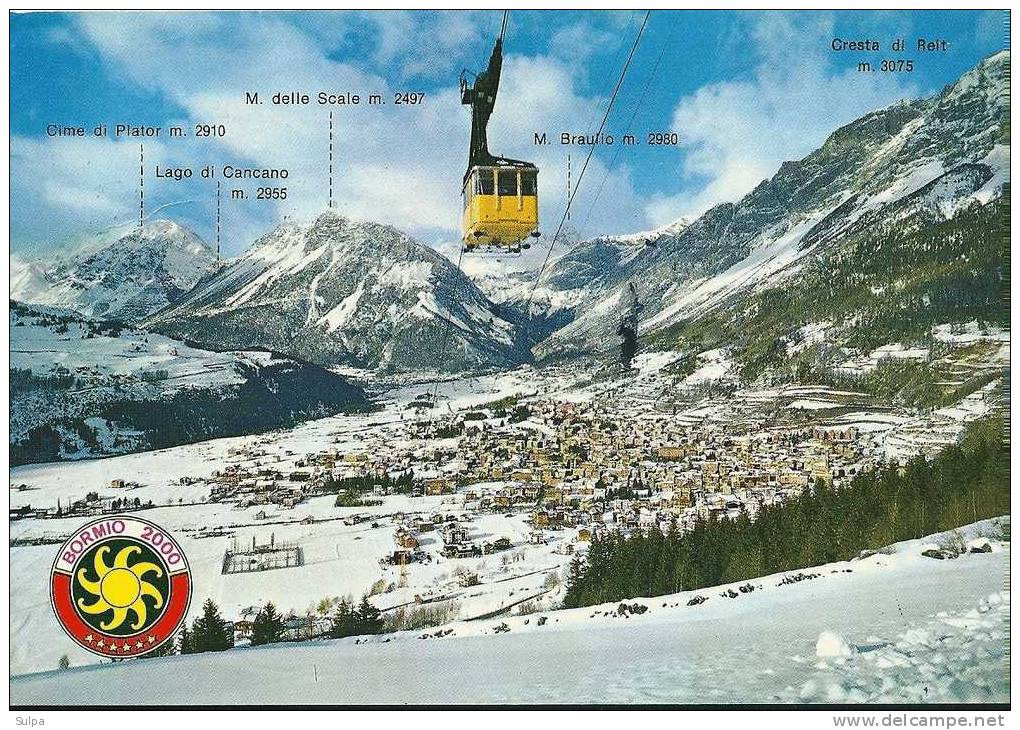 Bormio, Funivia / Téléphérique / Schwebebahn - Funiculaires