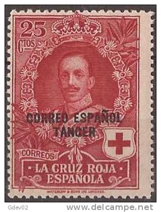 TA29-A804-CG.Maroc.Marocco.MARRUECOS    ESPAÑOL.CRUZ ROJA   1926  (Ed 29**) Sin Charnela.MUY BONITO - Spaans-Marokko