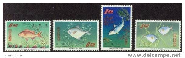 Taiwan 1965 Fish Stamps Marine Life Fauna - Ongebruikt