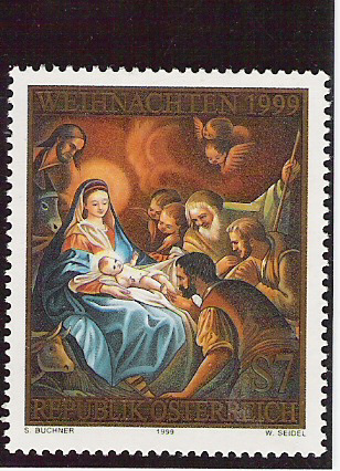 1999 Austria  Yv 2129  Mi. 2301 ** MNH NOEL - Unused Stamps