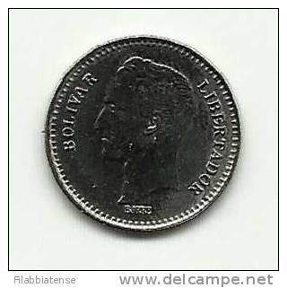 1989 - Venezuela  25 Centimos, - Venezuela