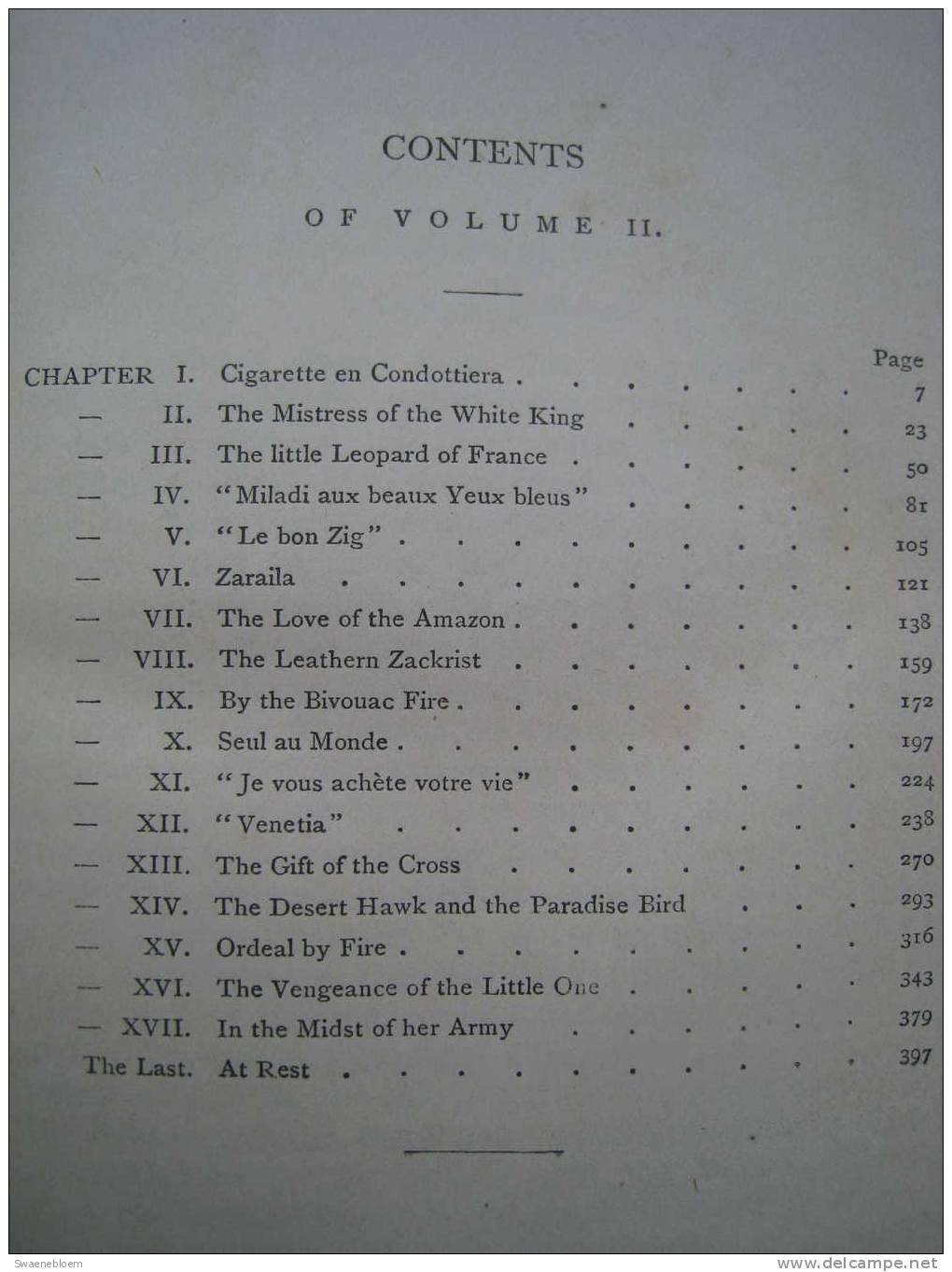 GB.- Book - Under Two Flags Deel 1 En 2. Door Ouida. Auteur Van "Strathmore", "Chandos" Enz. 4 Scans - 1850-1899