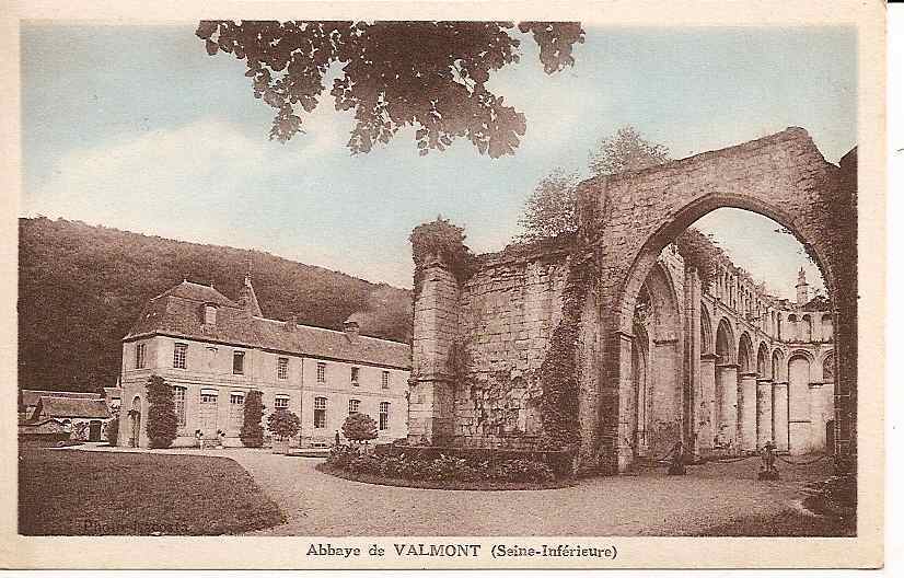 ABBAYE DE VALMONT VUE EXTERIEURE REF 18987 - Valmont