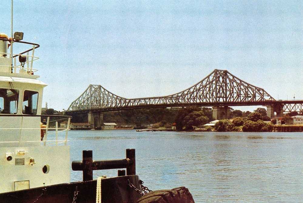 Australia 1976 Brisbane - The Story Bridge From The Wharf Area Prepaid PC Unused - Brisbane