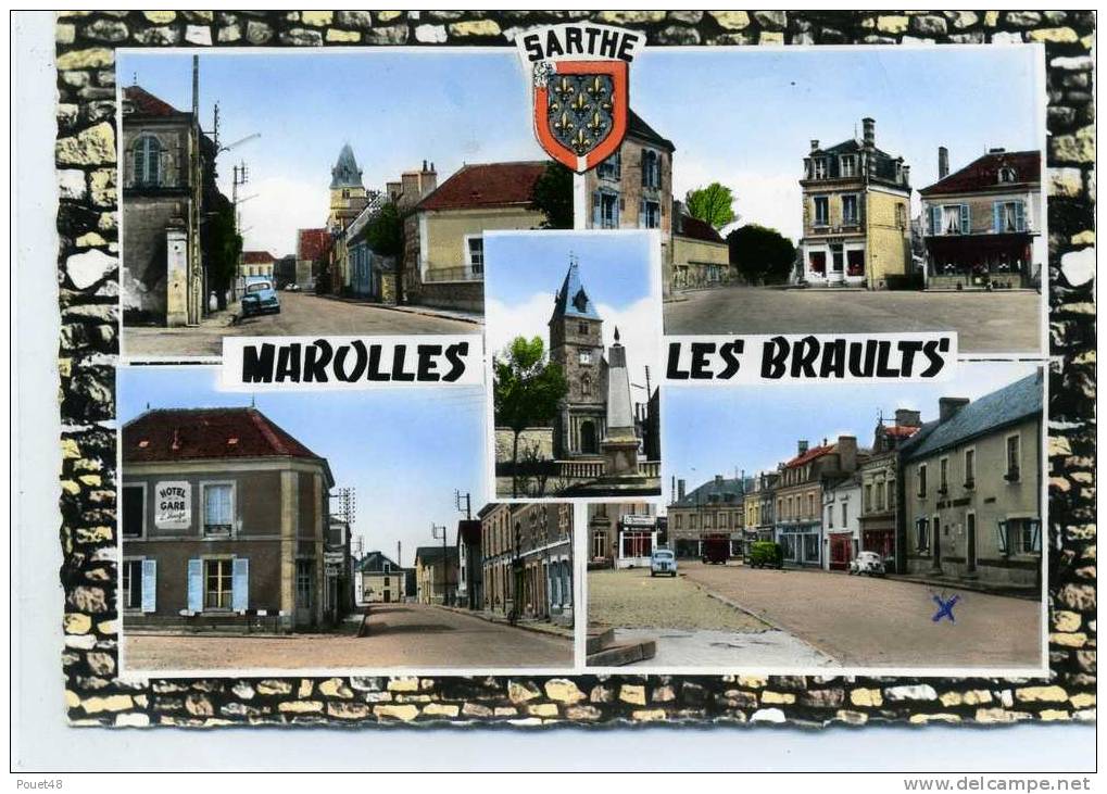 72 - MAROLLES LES BRAULTS - Multivues - Marolles-les-Braults