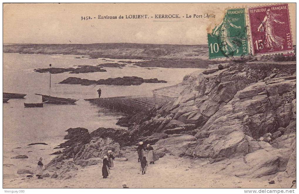 56 PLOEMEUR -Environs De LORIENT -KERROCK -Le Port Blanc - Ploemeur