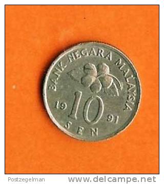 MALAYSIA 1989-1996 10 Cents Km51 - Malaysia