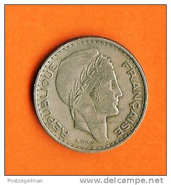 ALGERIA 1952 100 Francs Copper Nickel Km93 - Algeria