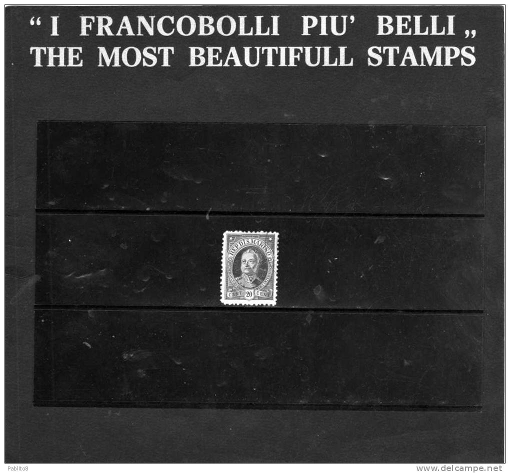 SAN MARINO 1926 ONOFRI C.20 TIMBRATO - Used Stamps