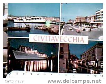 CIVITAVECCHIA  VEDUTE  NAVE SHIP FERRY VB1981 CU18565 - Civitavecchia