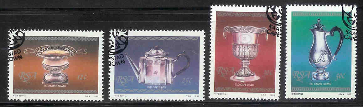 SOUTH AFRICA 1985 CTO Stamp(s) Cape Silver 678-681 #3578 - Other & Unclassified