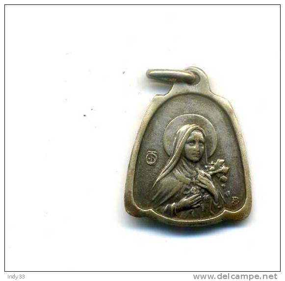 - MEDAILLE STE THERESE DE L'ENFANT JESUS - Religión & Esoterismo