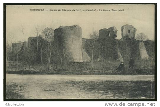 45 DORDIVES / Ruines Du Château Du Metz-le-Maréchal, La Grosse Tour Nord / - Dordives