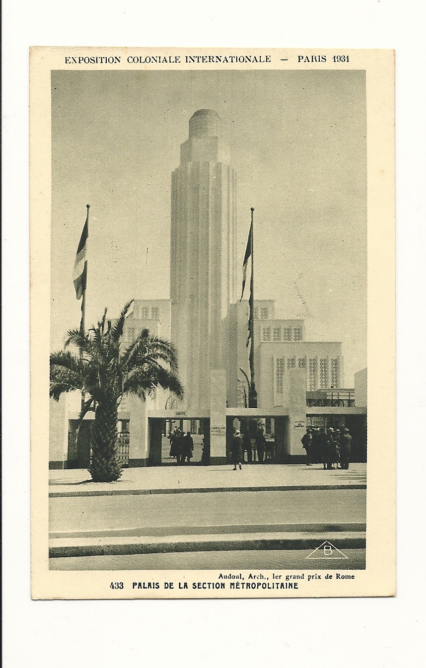 Cp, 75, Paris, Exposition Coloniale Internationale - Paris 1931 - 433 - Palais De La Section Métropolitaine - Exhibitions