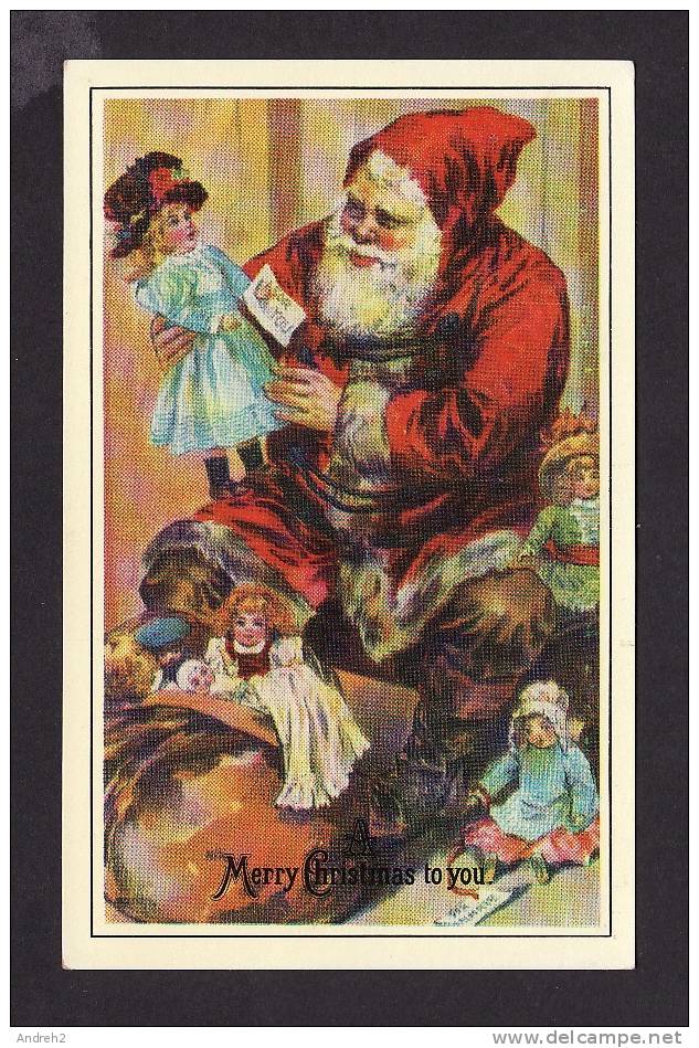 MERRY CHRISTMAS TO YOU SANTA CLAUS - PÈRE NOEL - REPLICA OF THE ANTIQUE ORIGINAL - Santa Claus