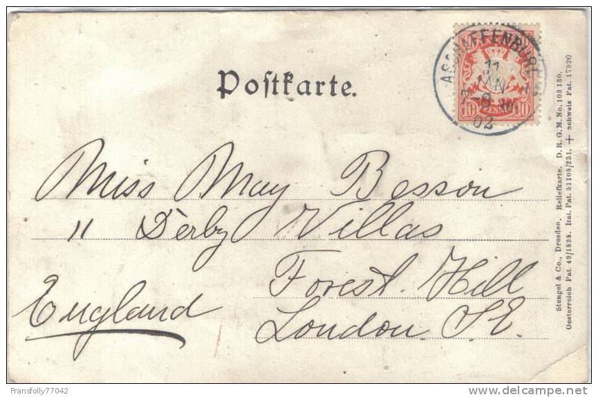 GERMANY - BAVARIA - ASCHAFFENBURG - STIFTSKIRCHE - Pub. STENGEL - 1902 - Aschaffenburg