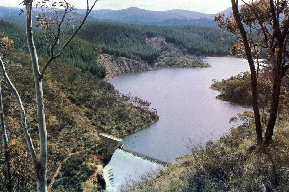 Australia 1976 Cotter Dam Near Canberra Prepaid PC Unused - Canberra (ACT)