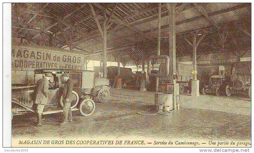 B8748 Automobile France Reproduction Moderne Service Du Camionnage Not Used Nice Shape - Trucks, Vans &  Lorries