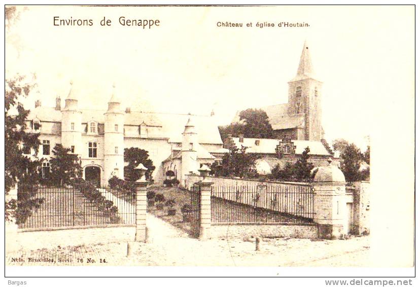 Genappe Château Et église D'houtain - Genappe