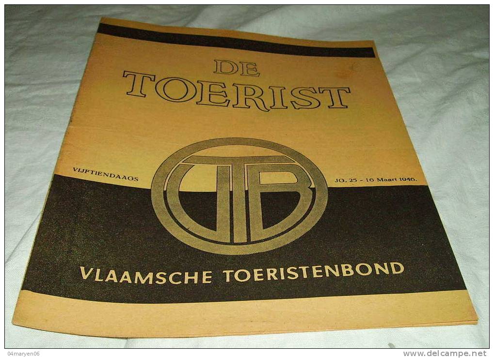 -.DE O.-L.-VROUWKERK TE ZUTENDAAL - Bijna Oorlogssachtoffer  - VOLLEDIG 15-daags Tijdschrift-" DE TOERIST" - Zutendaal