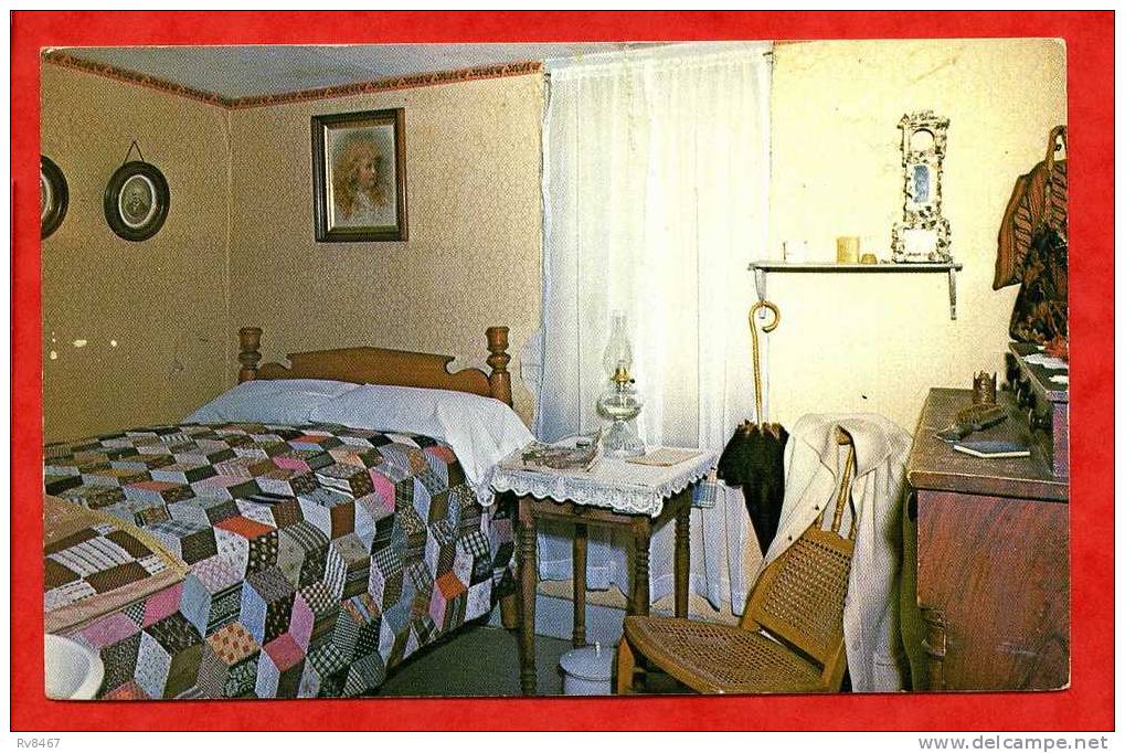 * PRESIDENT COOLIDGE HOMESTEAD-Plymouth Vermont 05056. "Shed Bedroom With Coolidge Bed"(1972) - Autres & Non Classés