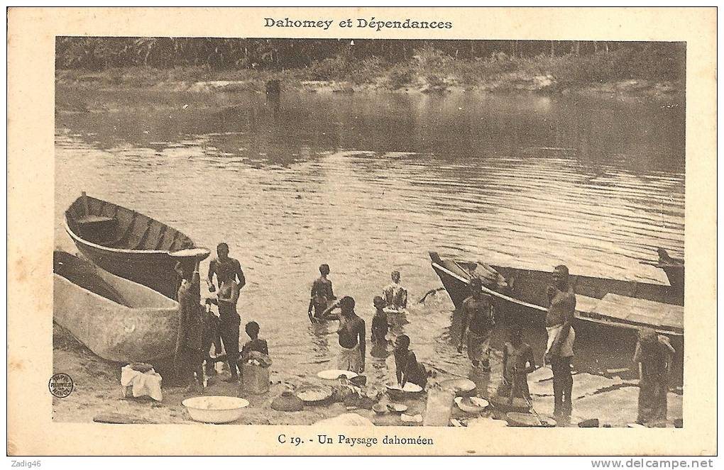 DAHOMEY ET DEPENDANCES - C19 - UN PAYSAGE DAHOMEEN - Dahomey