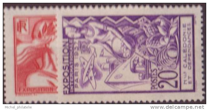 NOUVELLE CALEDONIE N° 166 Et Le 170** Neuf Sans Charniére - Unused Stamps