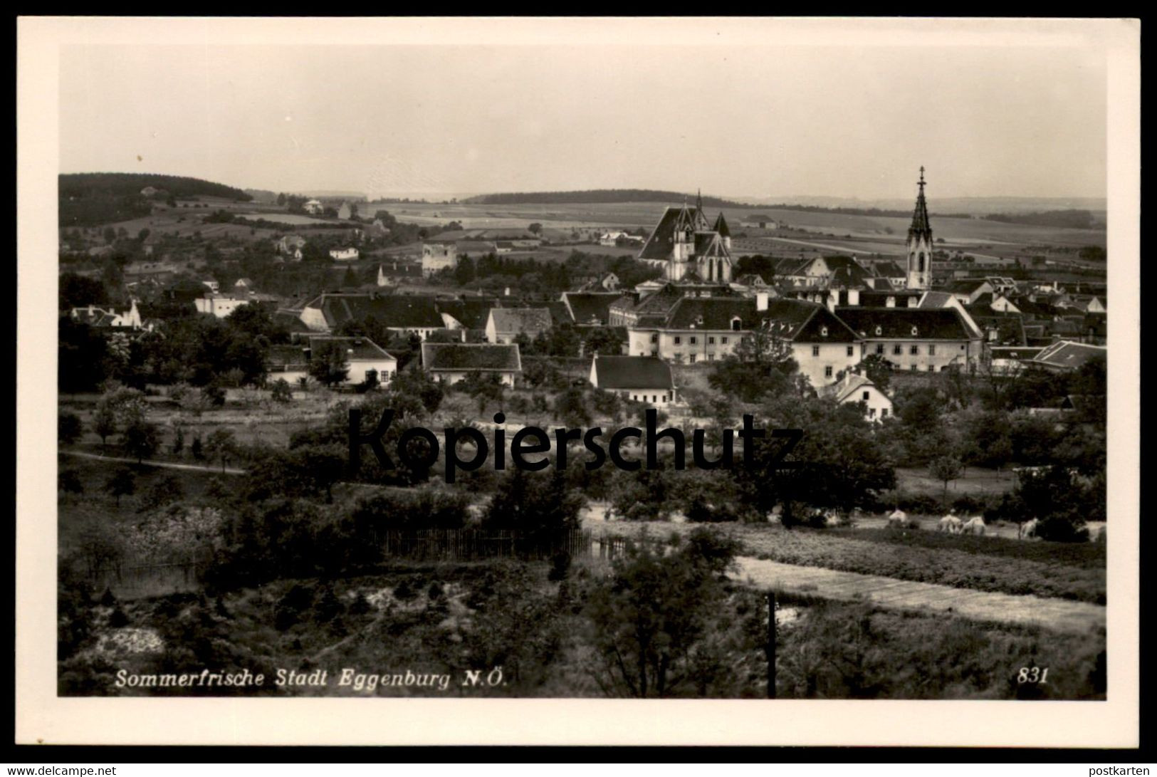 ALTE POSTKARTE SOMMERFRISCHE STADT EGGENBURG NIEDERÖSTERREICH N.Ö. Austria Autriche Österreich Ansichtskarte AK Cpa - Eggenburg