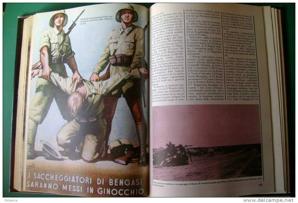 PDJ/19 GLI ANNI 40 Storia Ill.Guerra Italiana Ciarrapico/4 Vol./Ritirata In Grecia, Libia E AOI/Rommel/Stalingrado/R.S.I - Italien