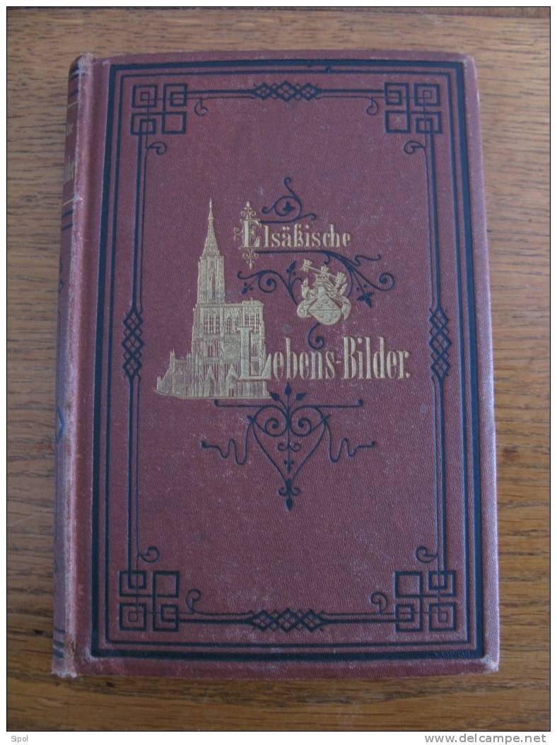 Elsässische Lebens-Bilder -MargarethaSpörlin - Basel 1875 Verlag Von F.Schneider - Sonstige & Ohne Zuordnung