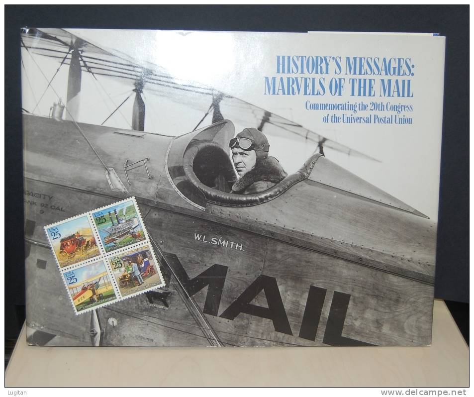 USA - SPECIAL BOOK OF THE HISTORY'S MESSAGES: MARVELS OF THE MAIL - STORIA DEI MESSAGGI LE MERAVIGLIE DELLA POSTA - UPU - Collections