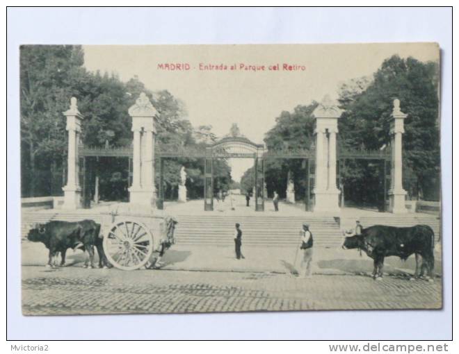 MADRID - Entrada Del PARQUE DEL RETIRO - Madrid