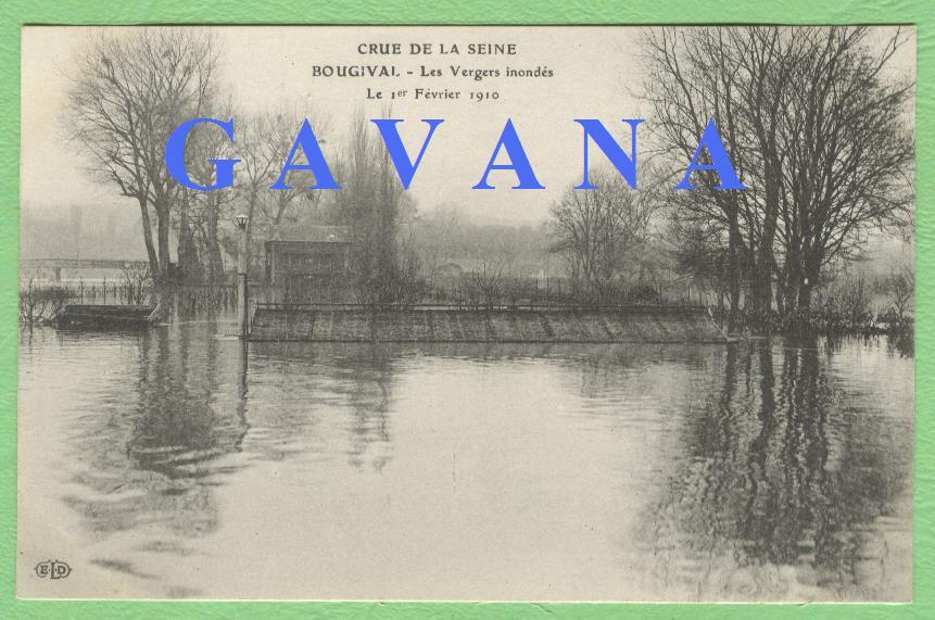 78 BOUGIVAL - CRUE DE LA SEINE - Le 1er Février 1910 - Bougival