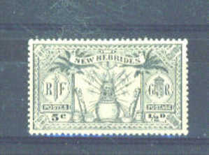 NEW HEBRIDES - 1925 5c  MM (toned Gum) - Sonstige & Ohne Zuordnung