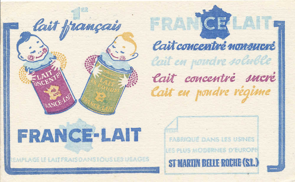 BU 312 / BUVARD    FRANCE LAIT - Food