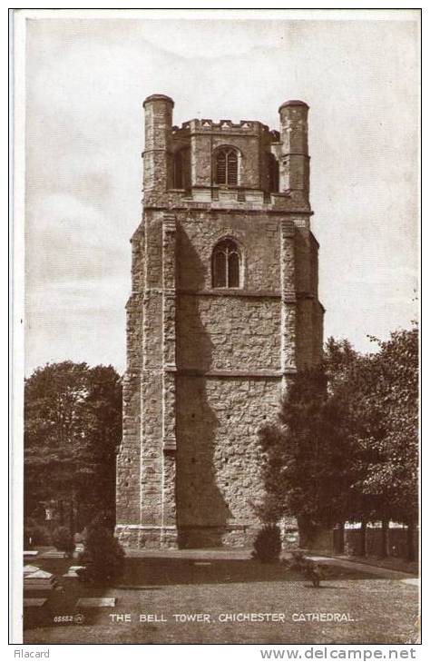 10449    Regno  Unito  Chichester  Cathedral  The  Bell  Tower    NV  (scritta) - Chichester