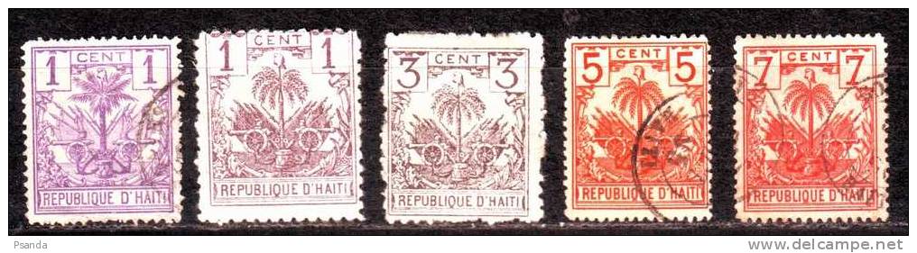 1892 Haiti Lot - Haití