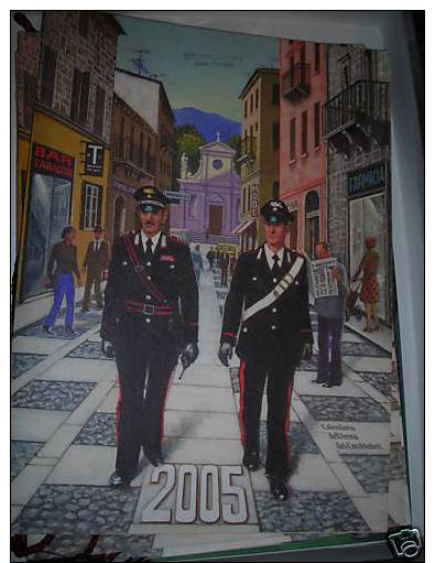 17 CALENDARI  CARABINIERI MOLTI PEZZI RARI DAL 1986  AL 2010