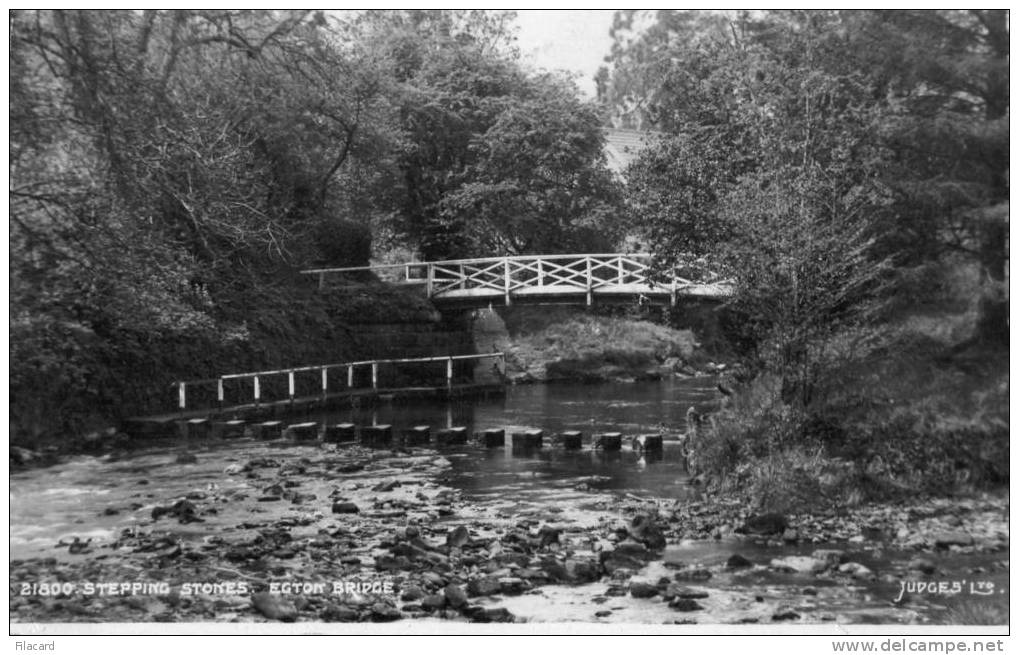 10470   Regno  Unito  Egton  Bridge  Stepping  Stones  VG  1961 - Scarborough