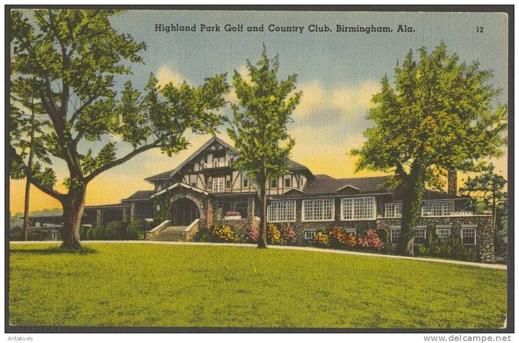 USA PC Highland Park Golf & Country Club, Birmingham, Alabama - Autres & Non Classés