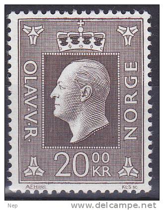 NOORWEGEN - Michel - 1969 - Nr 593 - MNH** - Cote 8,00€ - Unused Stamps
