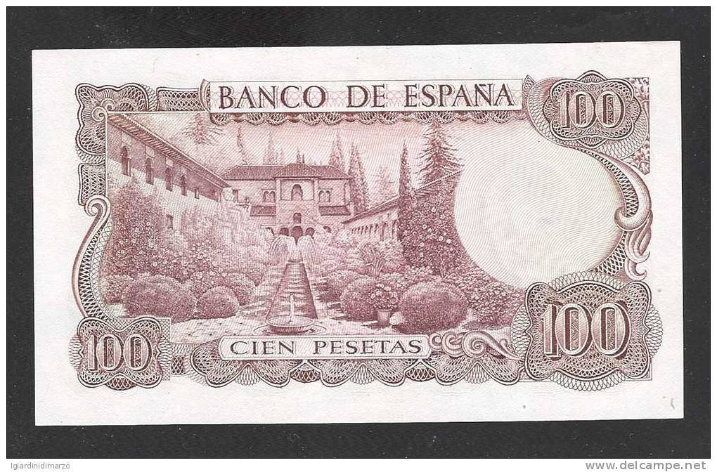 SPAGNA - 1970: BANCONOTA DA 100 PESETAS MANUEL DE FALLA - NON CIRCOLATA (FDC-UNC) - IN OTTIME CONDIZIONI. - 100 Peseten