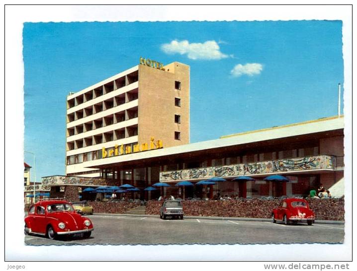 (G110) - Vlissingen - Hotel Britannia + Autos VW Coccinelle / Kafer En Avant Plan - Vlissingen