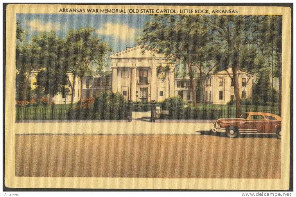 USA PC Arkansas War Memorial ( Old State Capitol) Little Rock, Arkansas - Little Rock