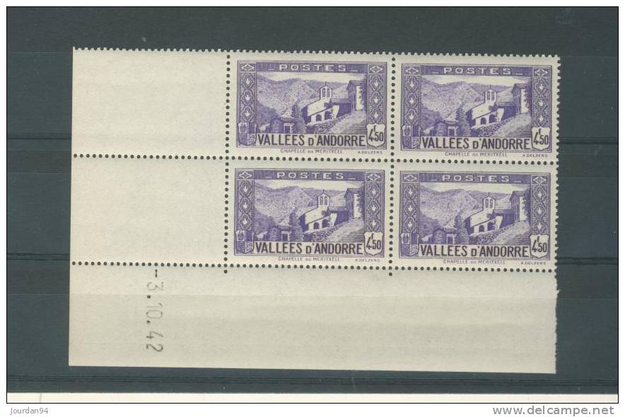 ANDORRE                          N°         90 - Unused Stamps