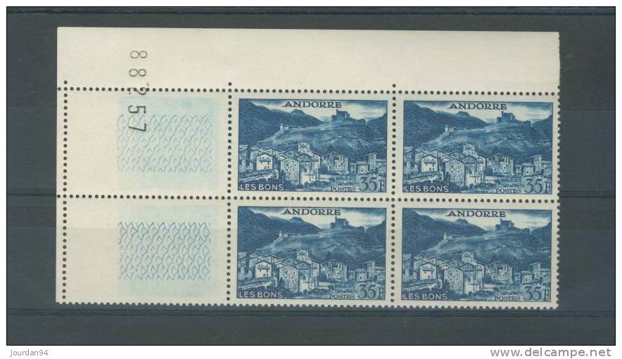 ANDORRE                          N°     150  A - Blocks & Sheetlets