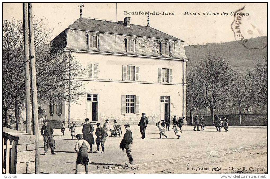 39 BEAUFORT DU JURA - Maison D'école Des Garçons - Beaufort